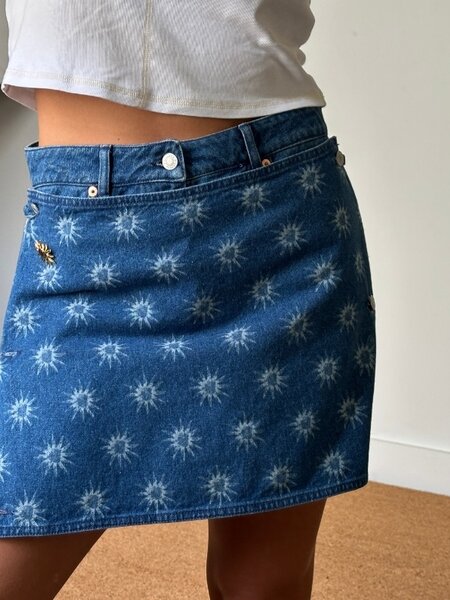 Alohas Hada Denim Skirt
