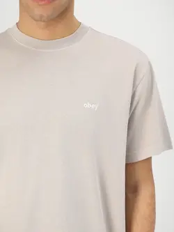 Obey Men Lowercase Pigment T-shirt