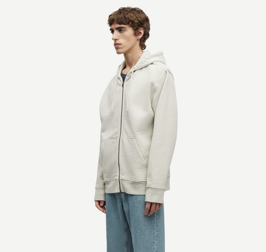 Samsoe Samsoe Men Sapigment Zip Hoodie