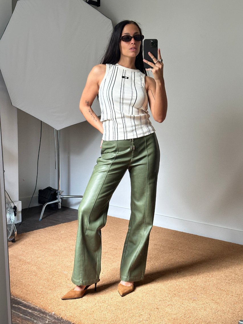 Laagam Ronnie Leather Trousers