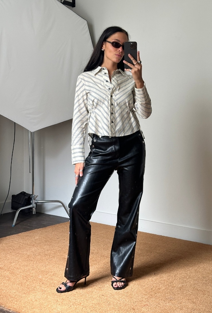 Laagam Opera Striped Shirt