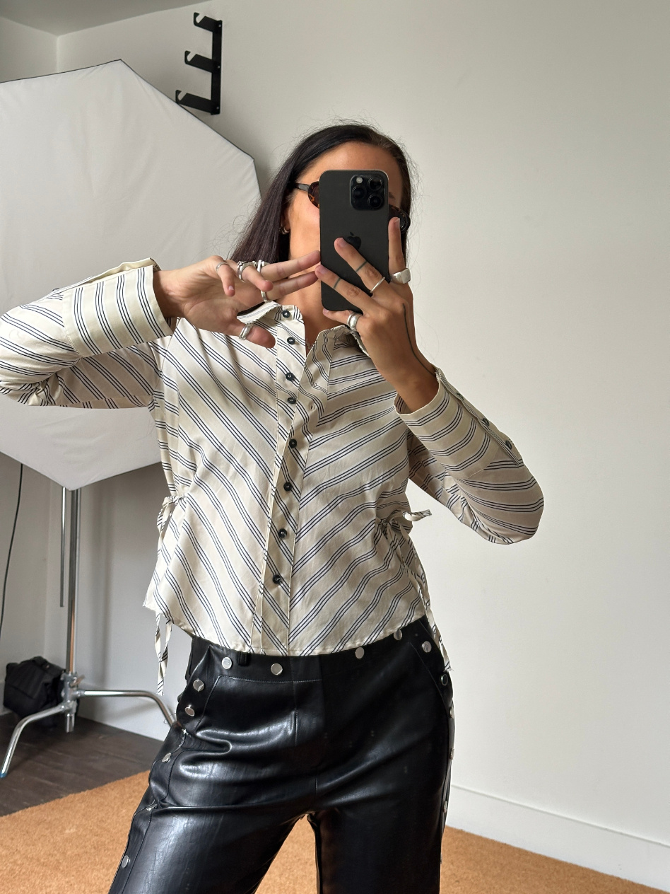 Laagam Opera Striped Shirt