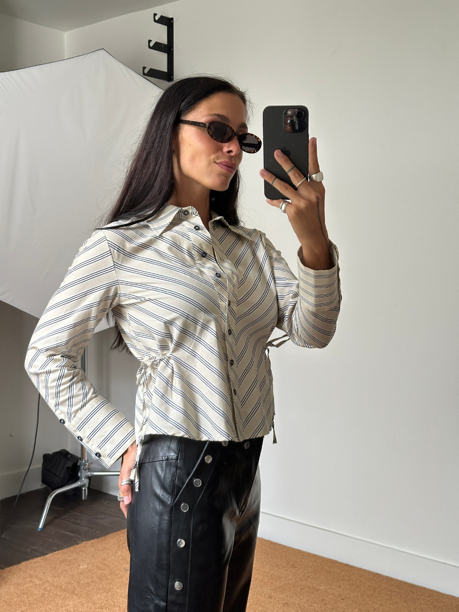 Laagam Opera Striped Shirt