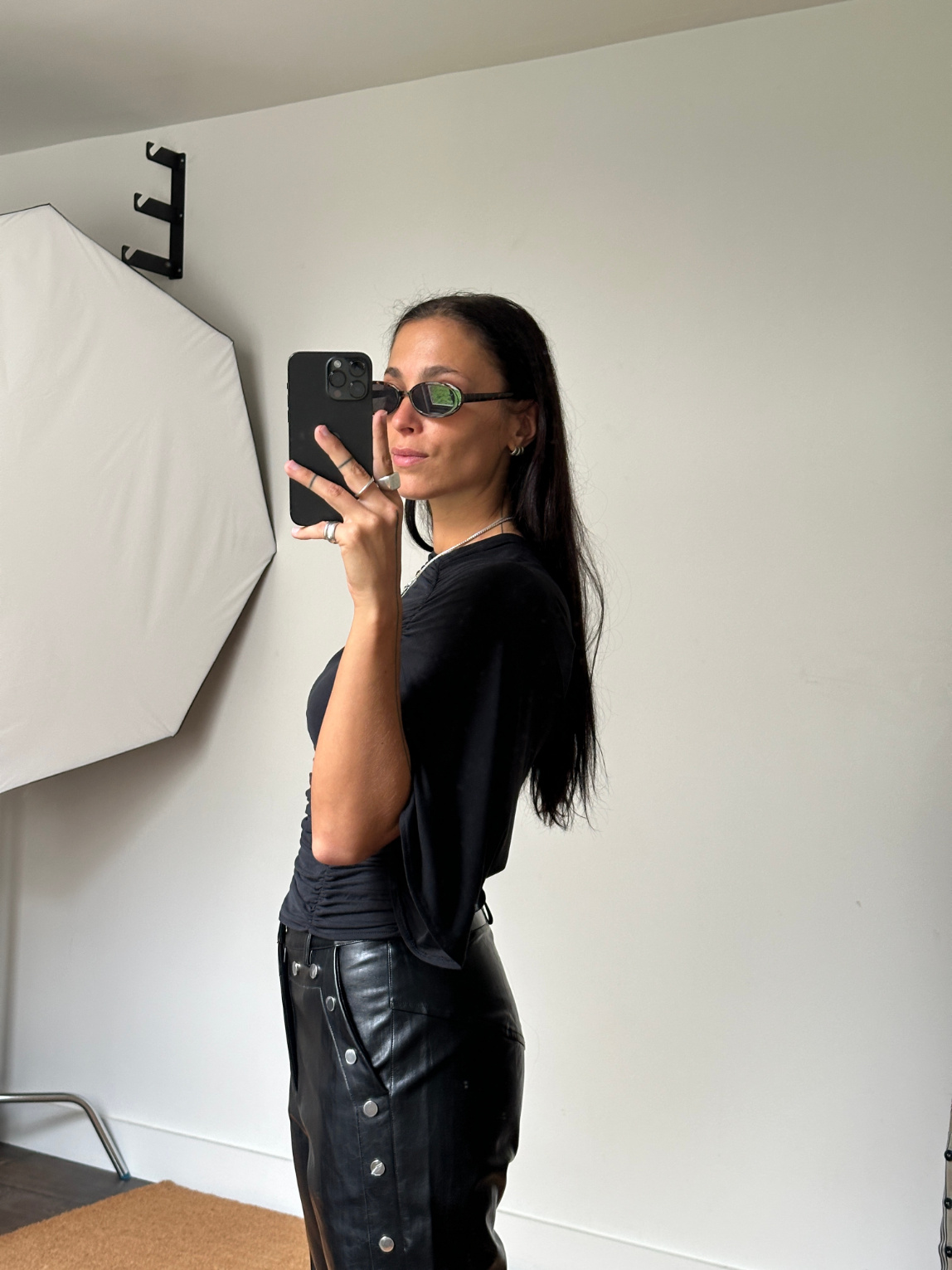 Laagam Aeris Draped Top