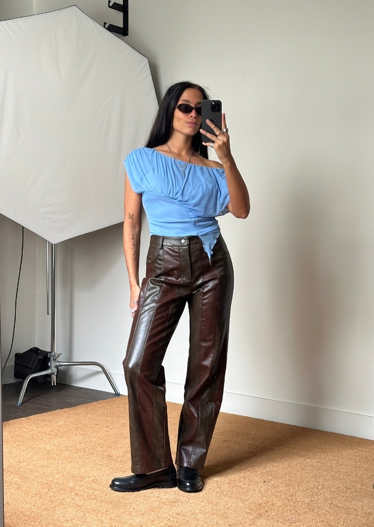 Laagam Gemini Draped Top