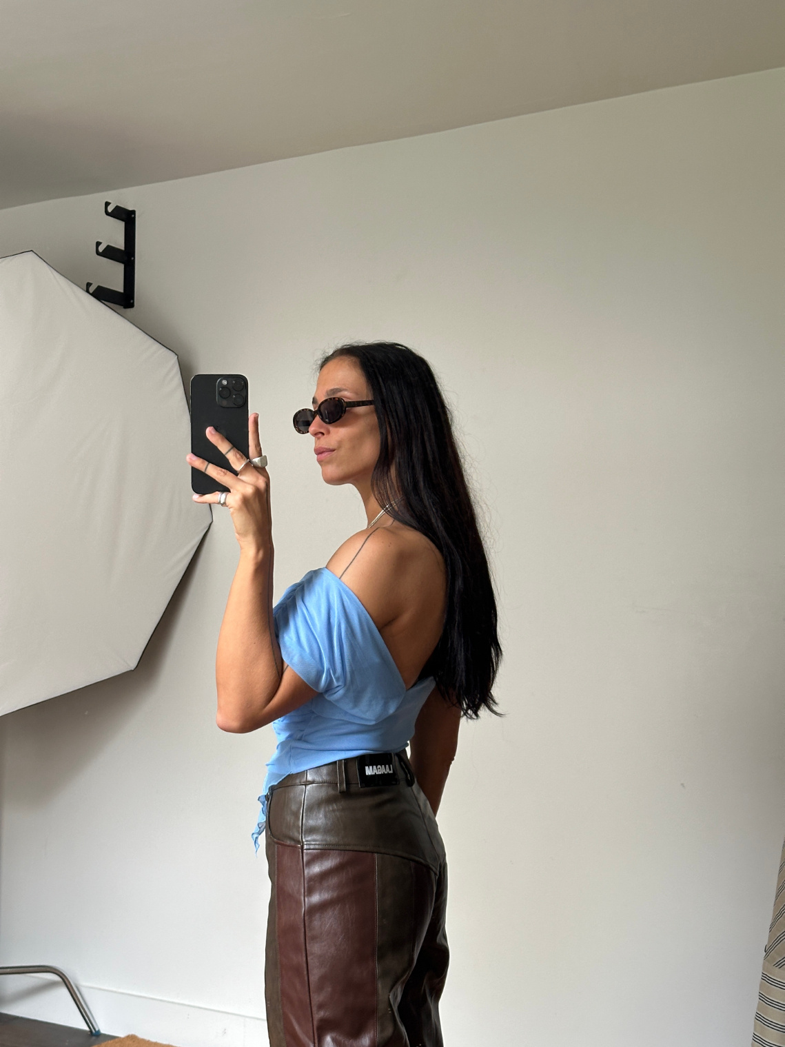 Laagam Gemini Draped Top