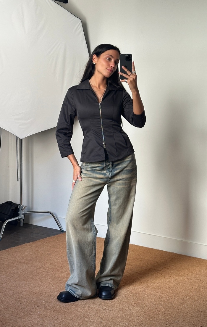 Laagam Harlem Zipped Shirt