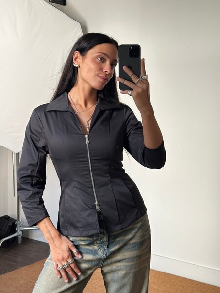 Laagam Harlem Zipped Shirt