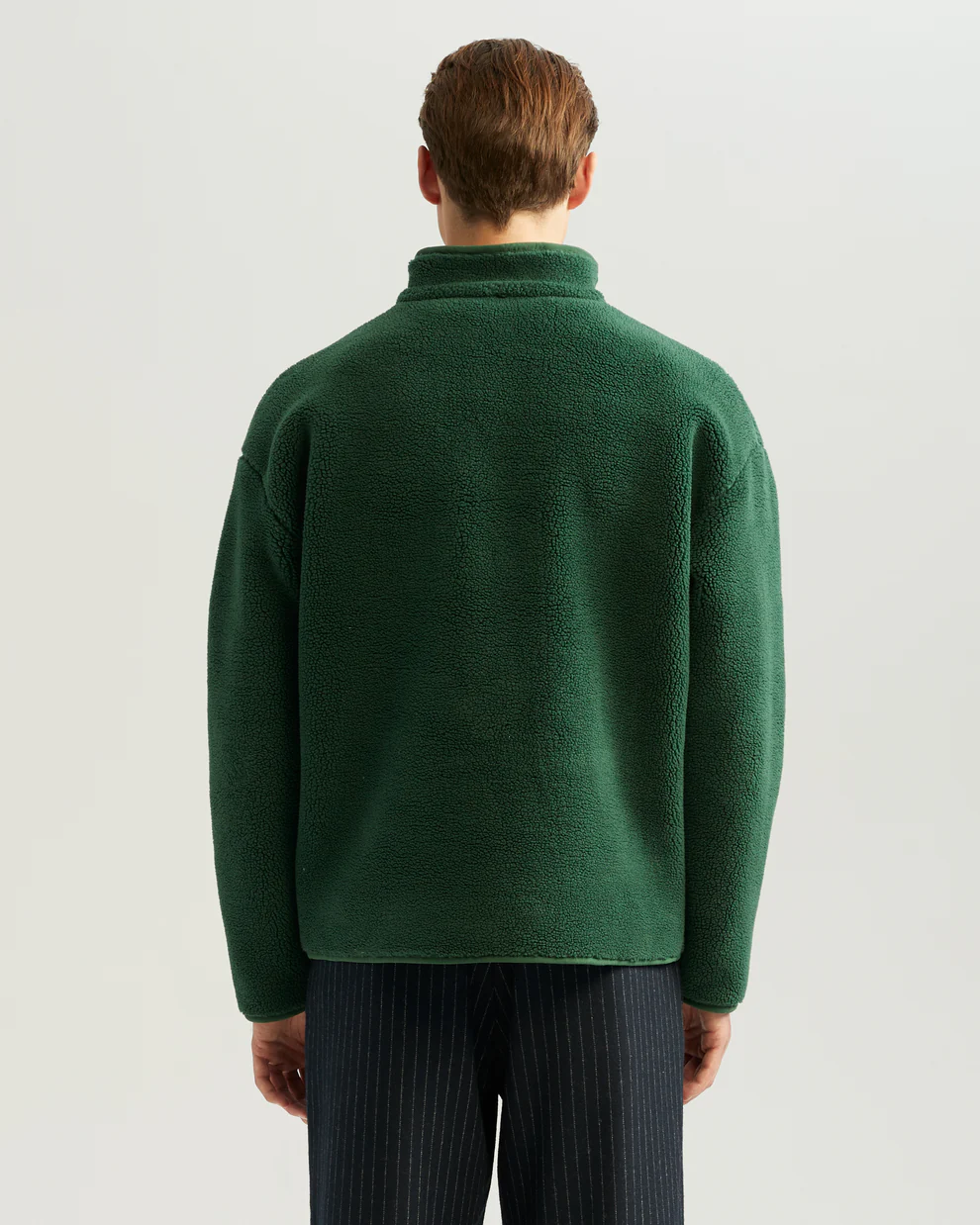 ANGE PROJECTS Half Zip Fleece Sweater