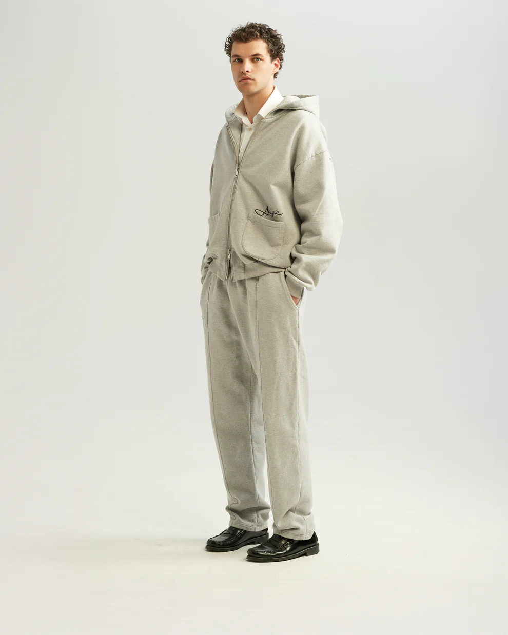 ANGE PROJECTS Double Zip Hoodie