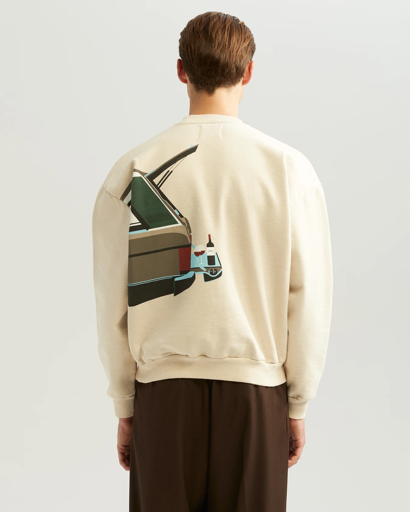 ANGE PROJECTS Winedrive Sweater