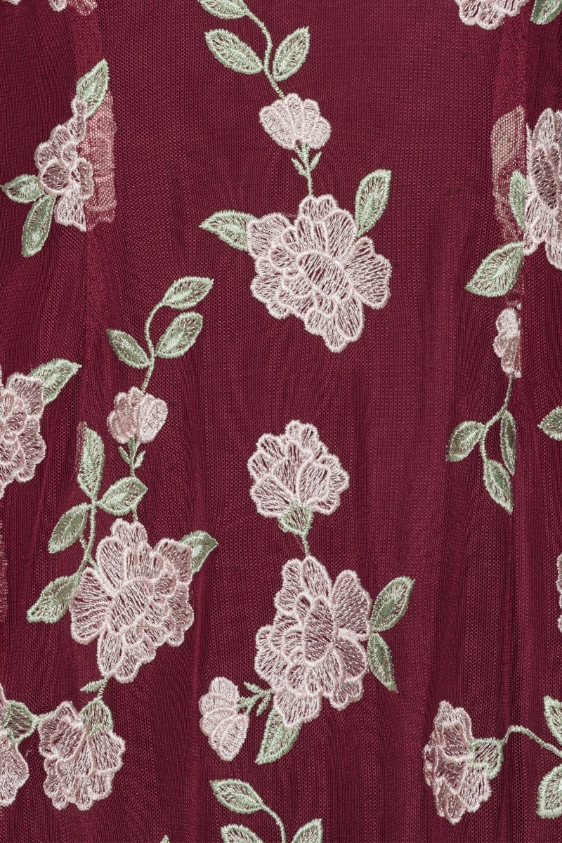 Rotate Sleeveless Maxi Flower Dress