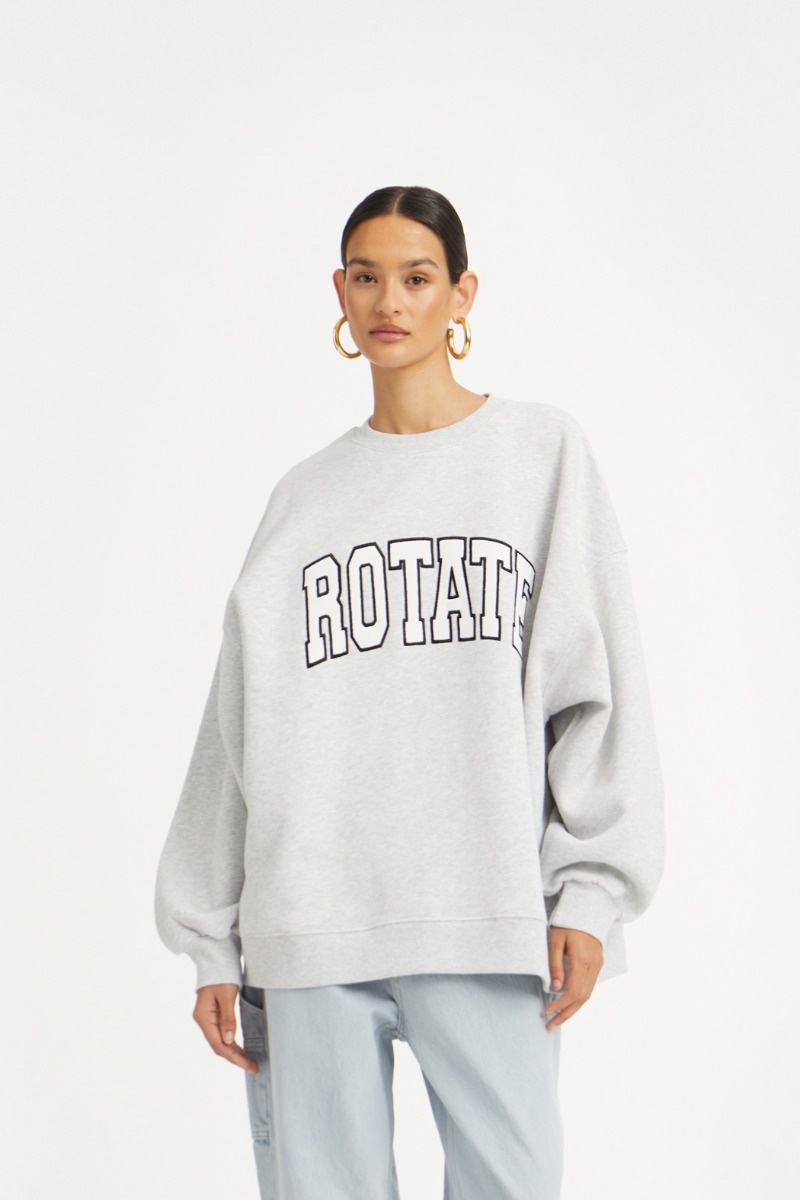 Rotate Heavy Crewneck Sweater