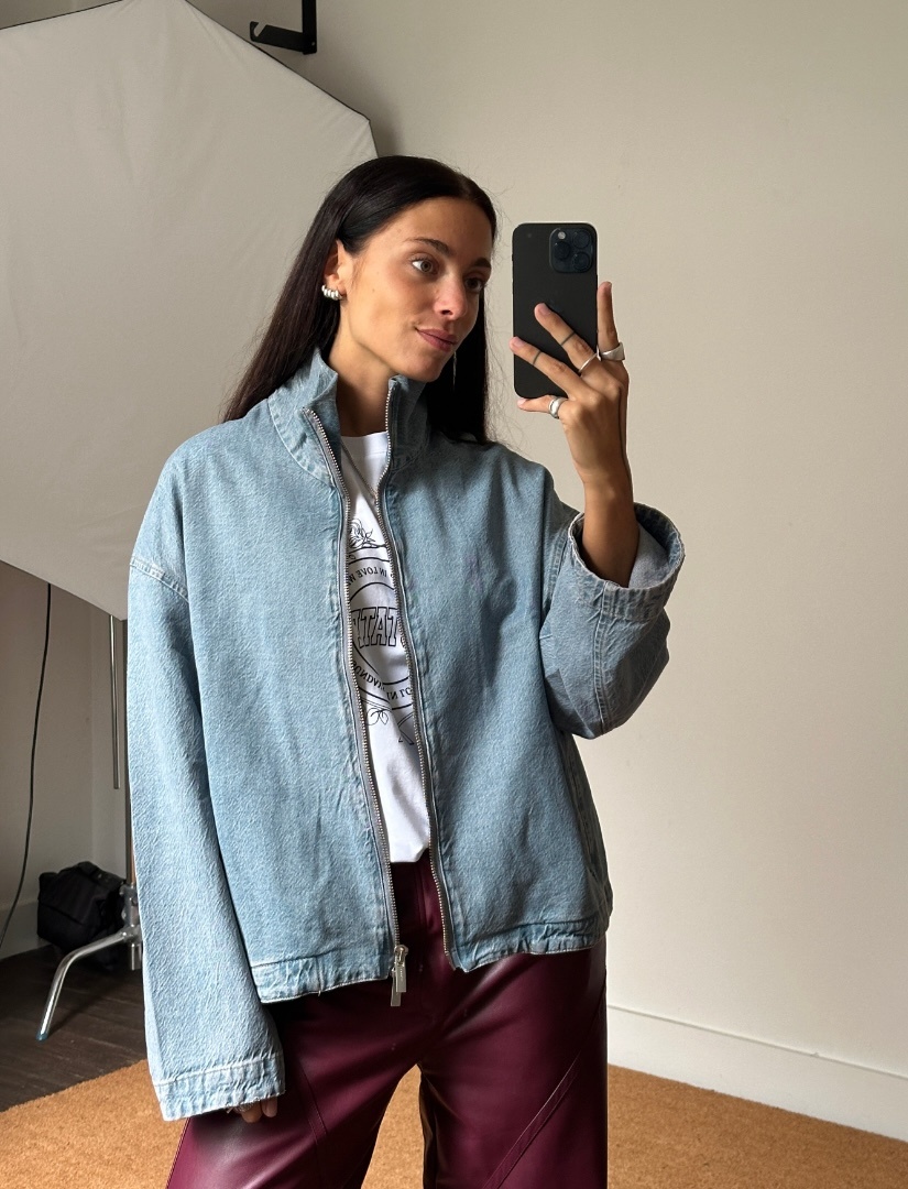 Remain Boxy Denim Jacket