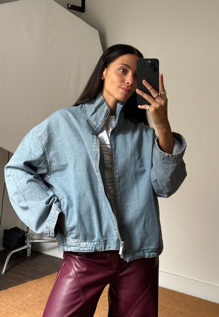 Remain Boxy Denim Jacket