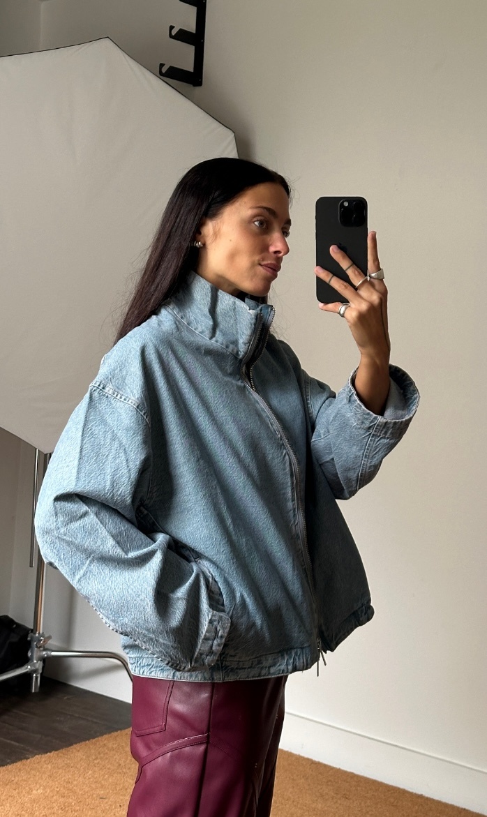 Remain Boxy Denim Jacket