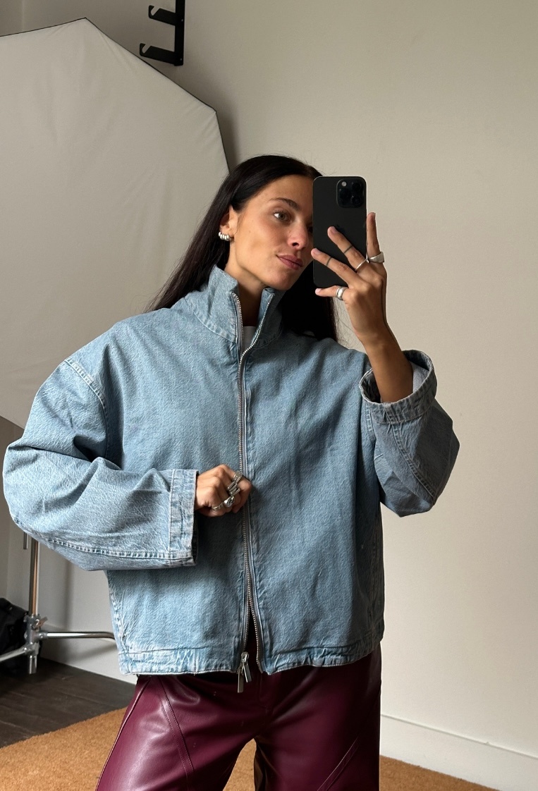 Remain Boxy Denim Jacket