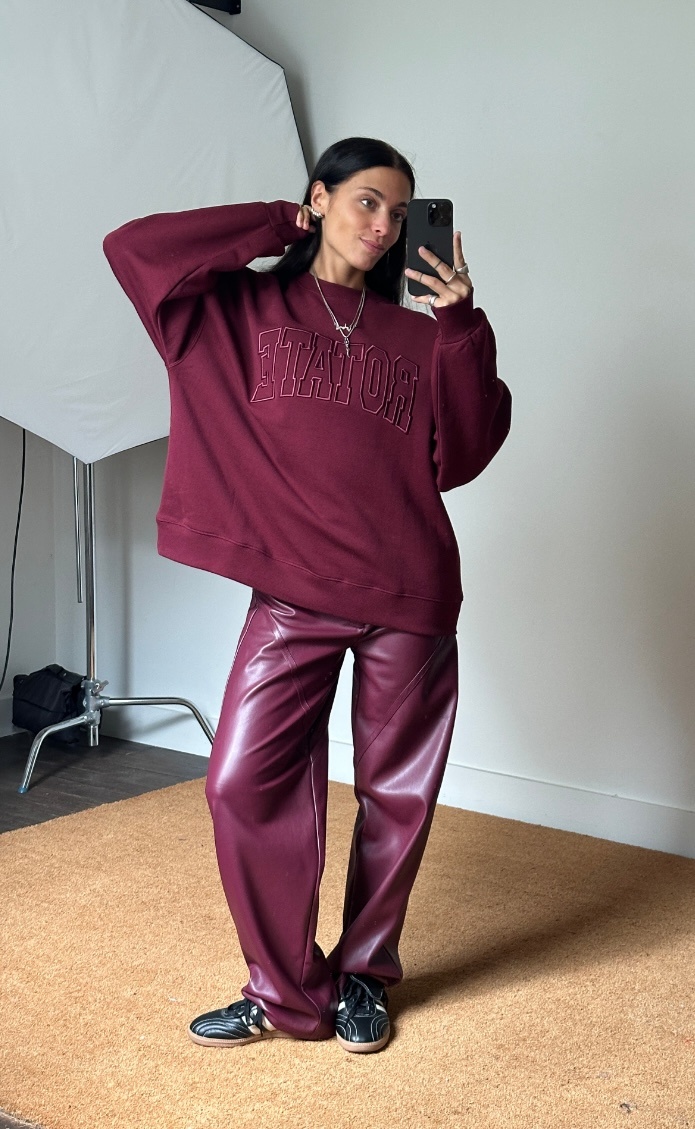 Rotate Heavy Crewneck Sweater