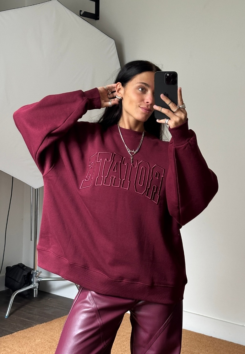 Rotate Heavy Crewneck Sweater