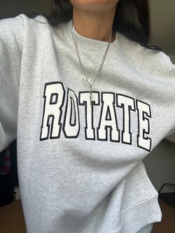 Rotate Heavy Crewneck Sweater