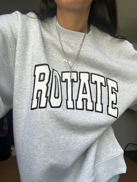 Rotate Heavy Sweat Crewneck Sweater