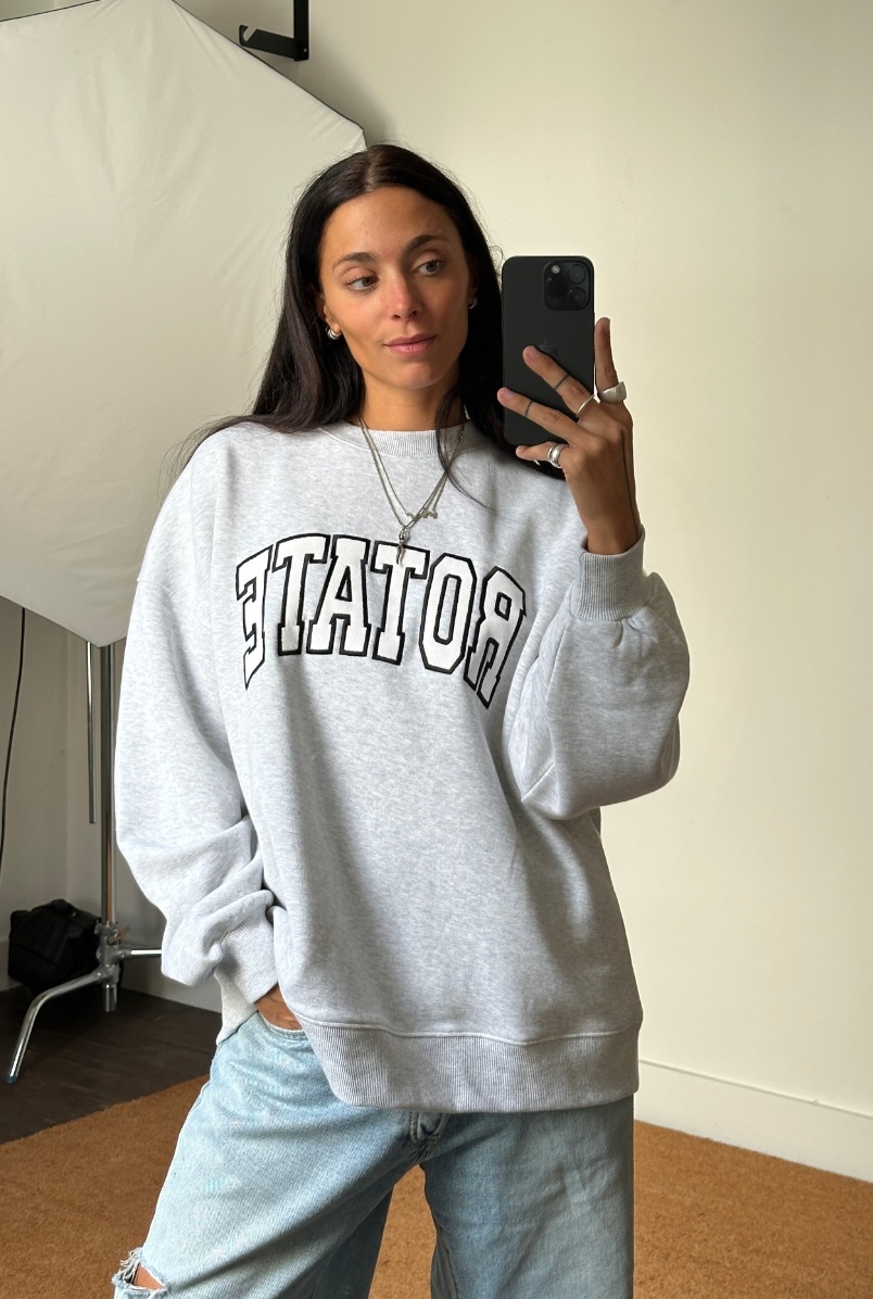 Rotate Heavy Crewneck Sweater