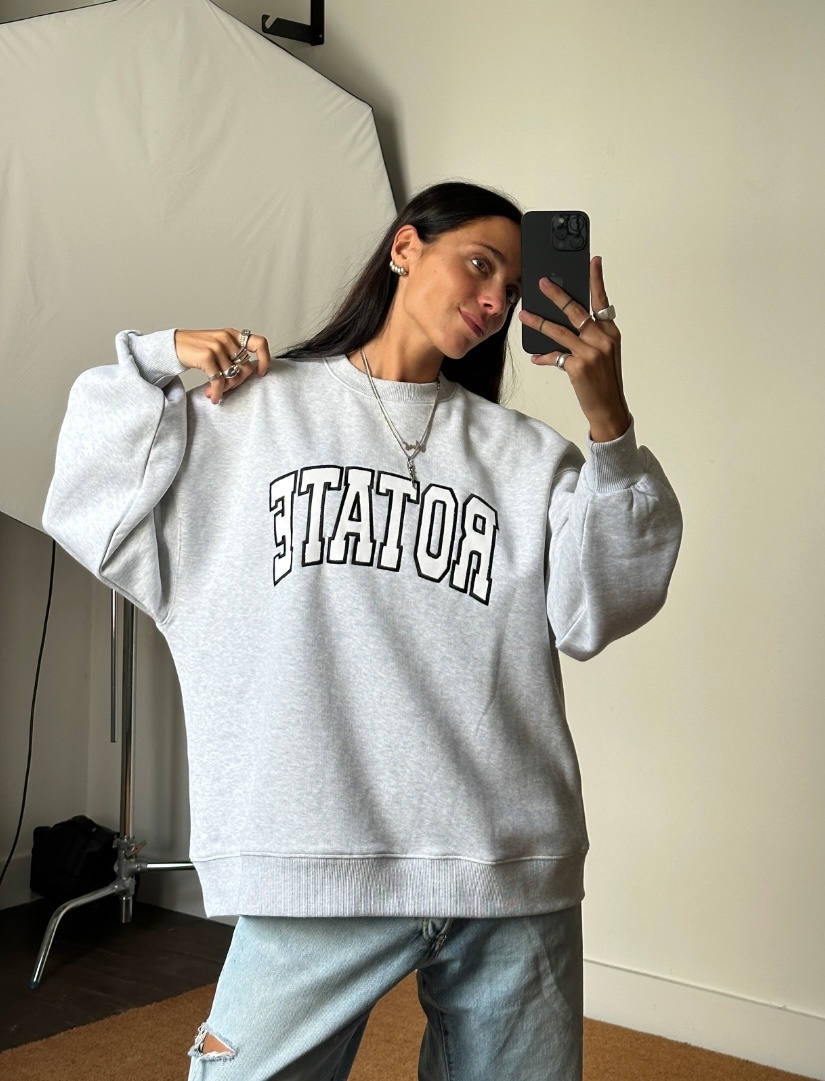 Rotate Heavy Crewneck Sweater