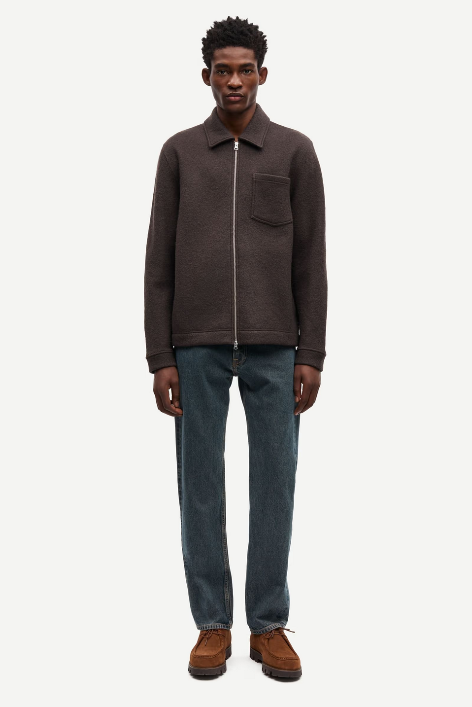 Samsoe Samsoe Men Hannes Full Zip Vest