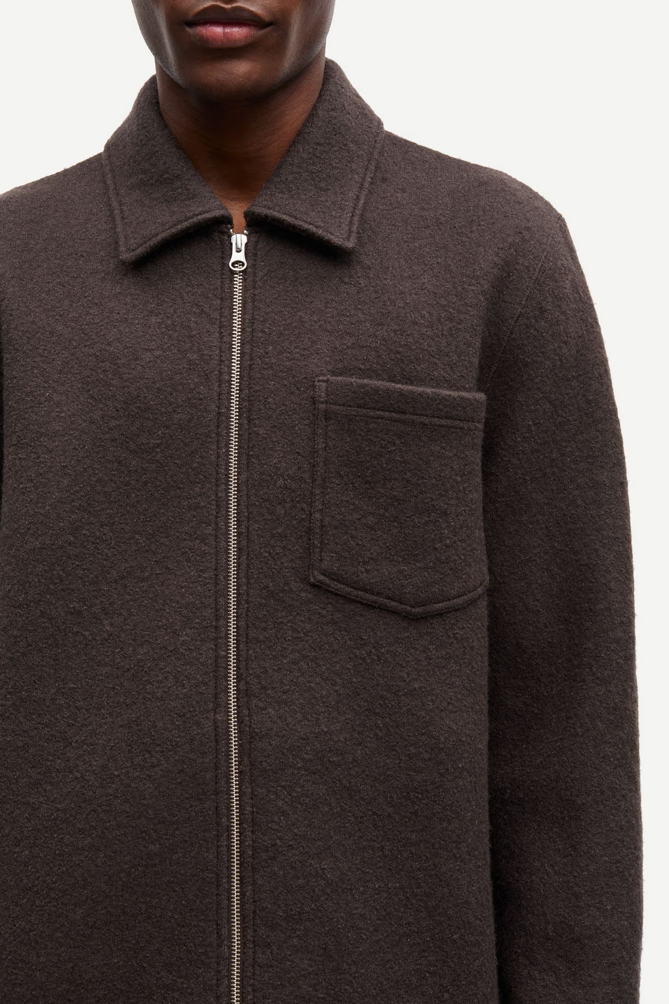 Samsoe Samsoe Men Hannes Full Zip Vest