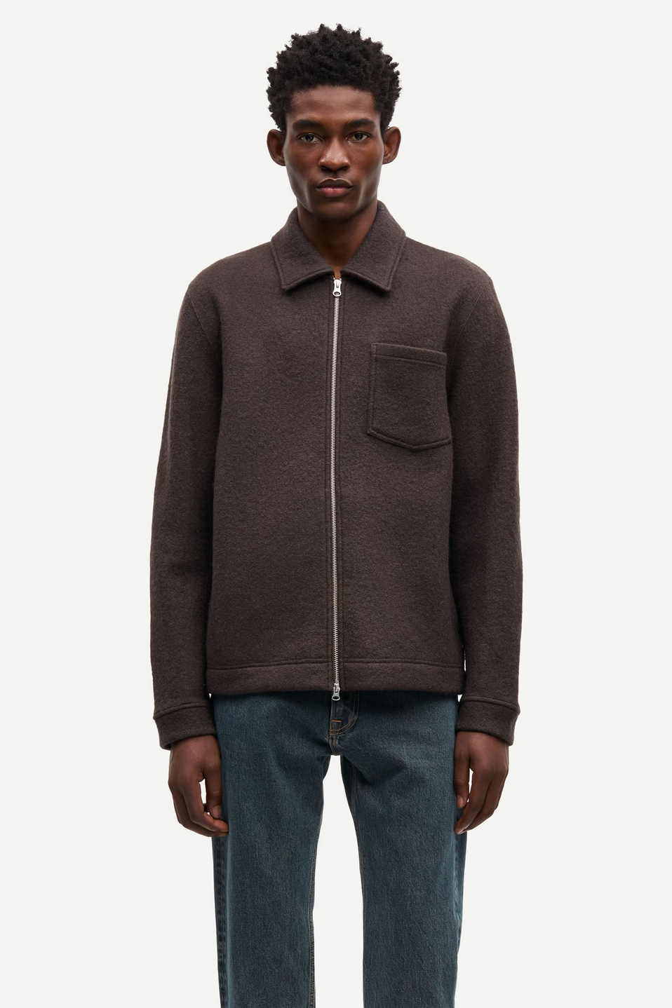 Samsoe Samsoe Men Hannes Full Zip Vest