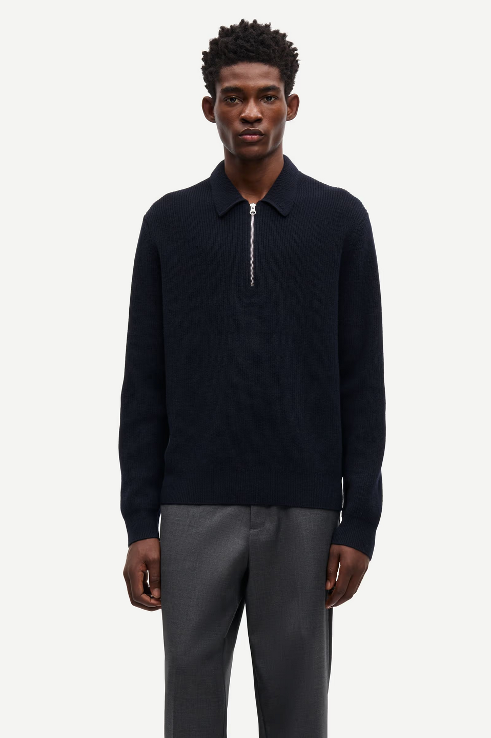 Samsoe Samsoe Men Saisaks Knitted Polo