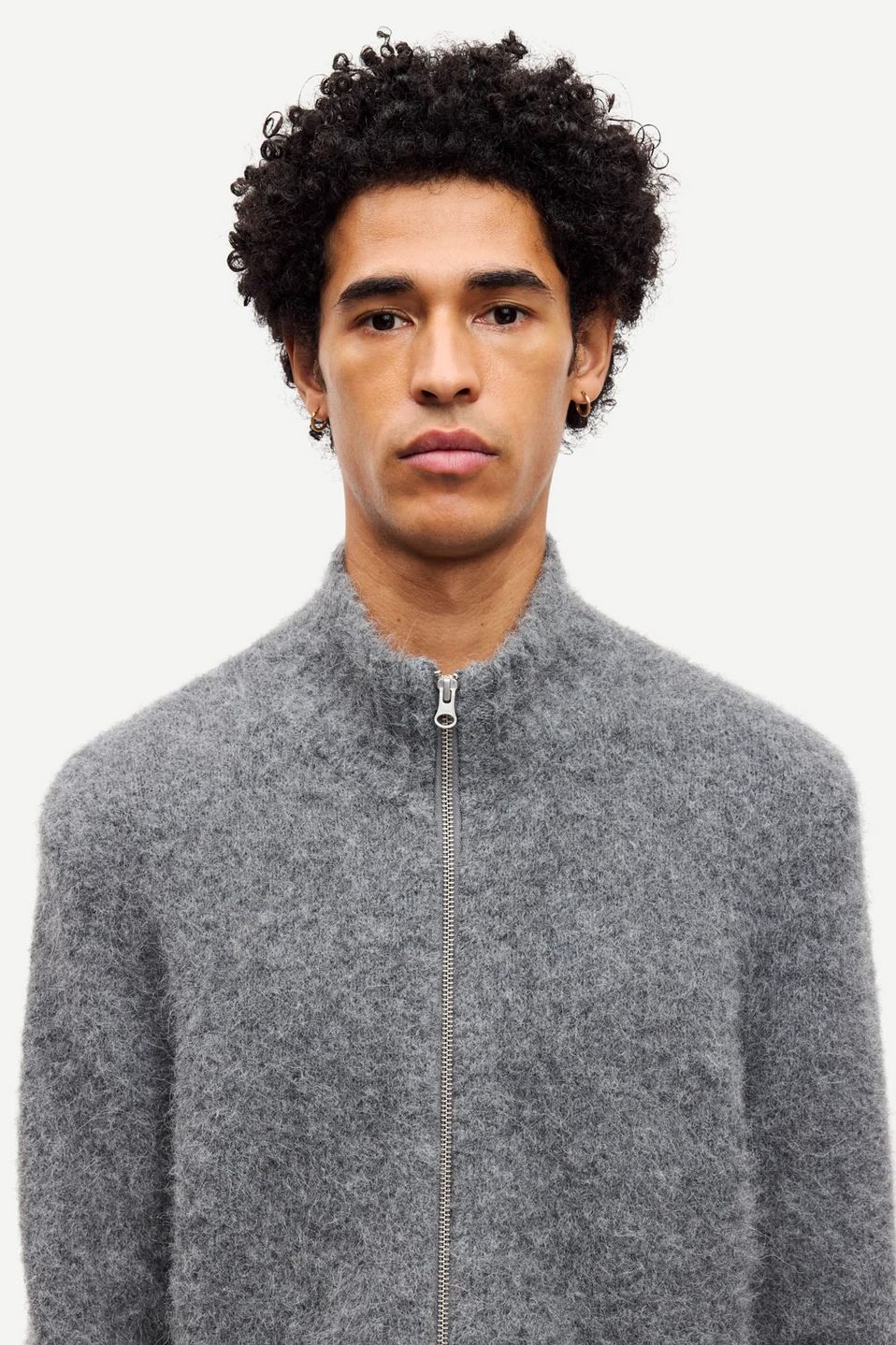 Samsoe Samsoe Men Sajean Zip Cardigan