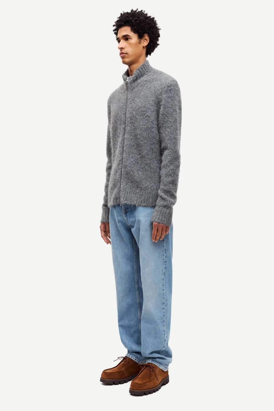 Samsoe Samsoe Men Sajean Zip Cardigan