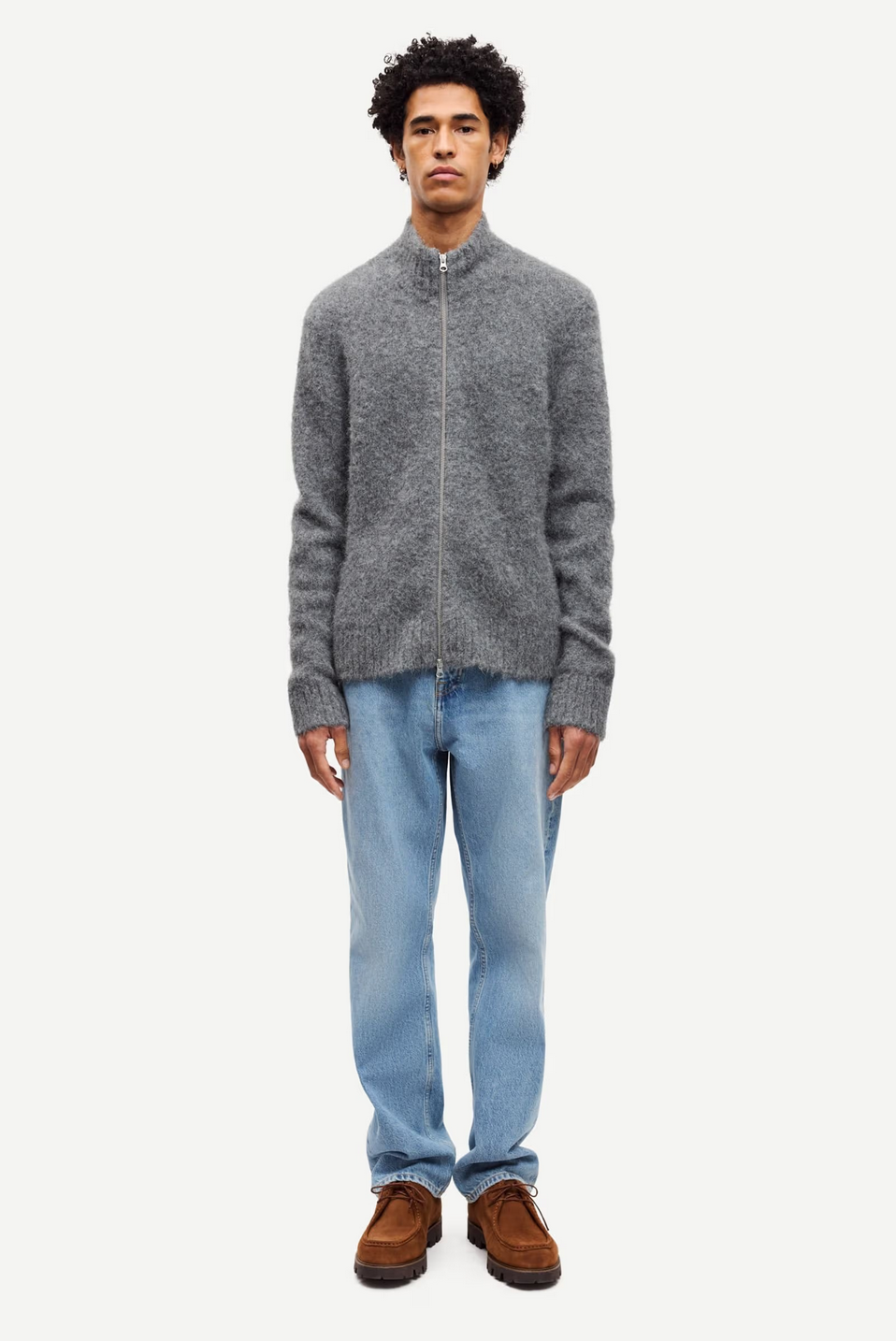 Samsoe Samsoe Men Sajean Zip Cardigan