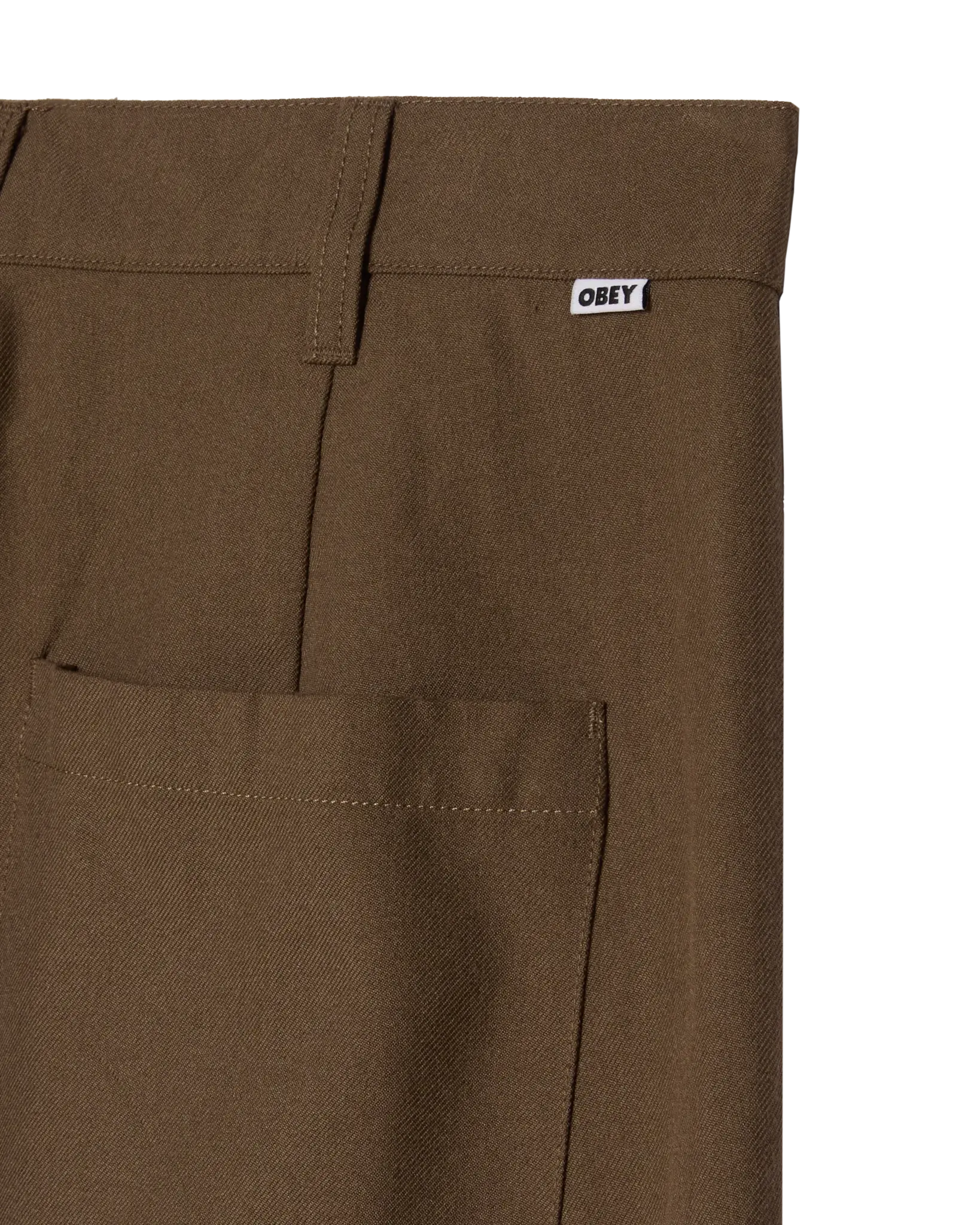 Obey Men Oliver Pleated Trousers