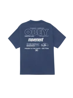 Obey Men Persistent Movement T-Shirt