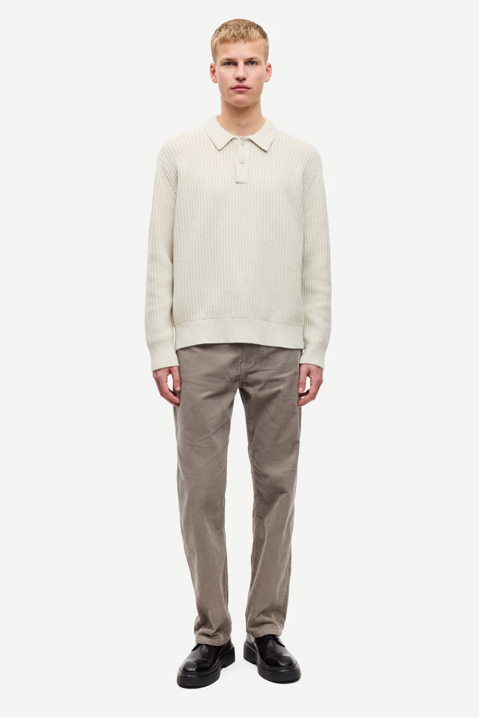 Samsoe Samsoe Men Sanicolas Polo Knit