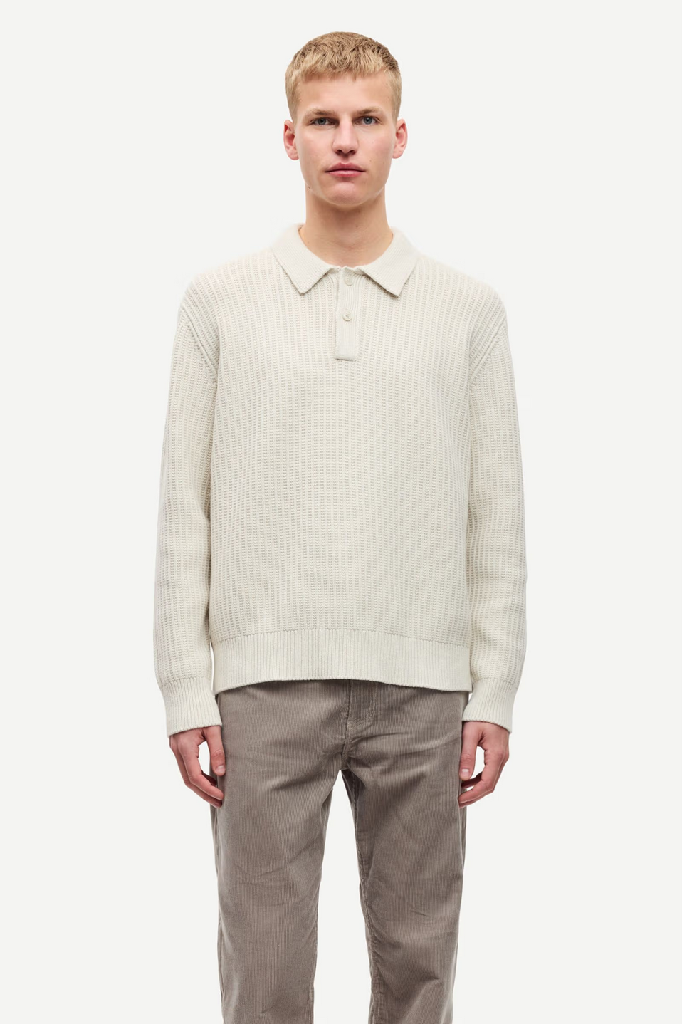 Samsoe Samsoe Men Sanicolas Polo Knit