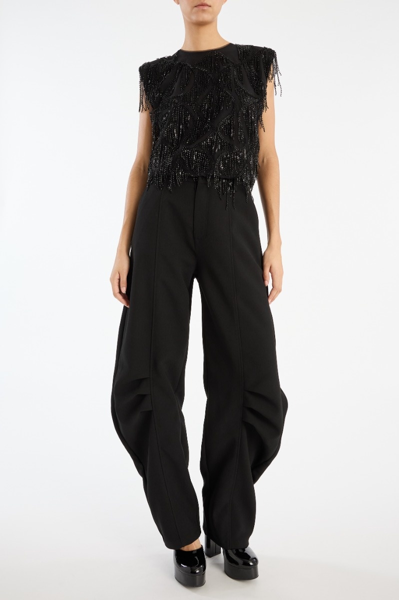 Rotate Sequins Sleeveless Top