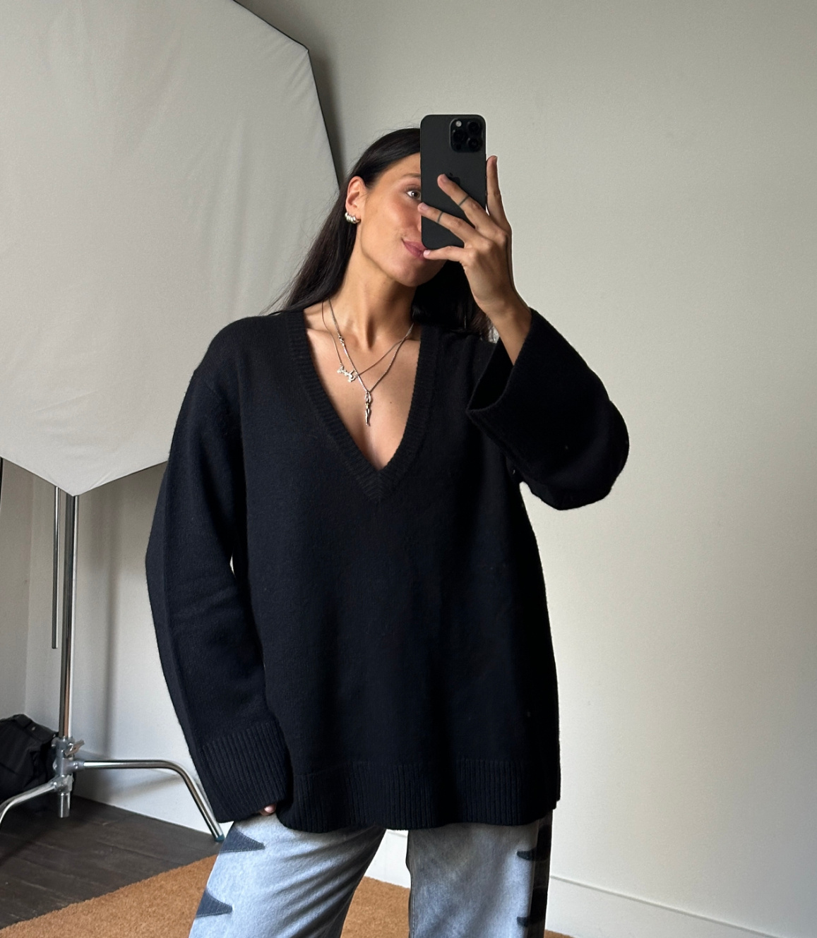 Herskind Dicte Knit V Neck