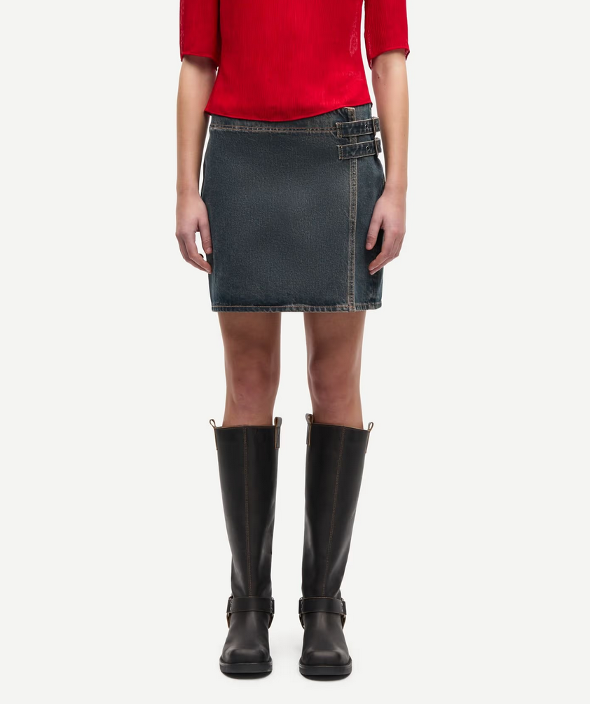 Samsoe Samsoe Women Sabethy Buckle Skirt