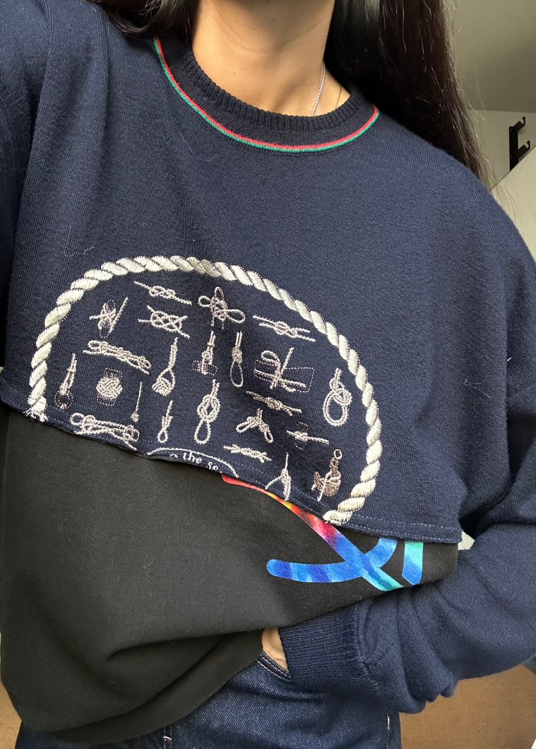 Façon Jacmin Silk Upcycled  Sweater