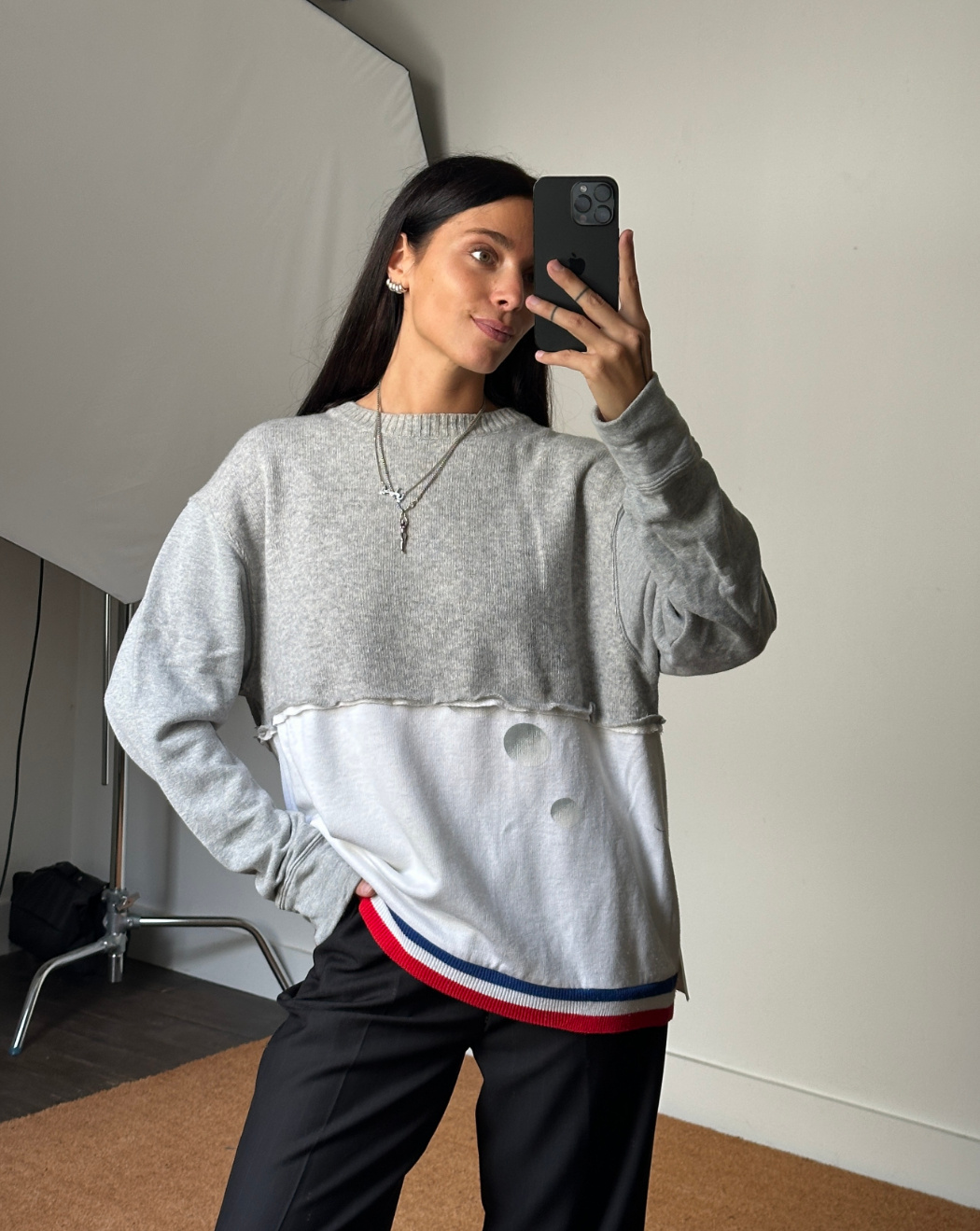 Façon Jacmin Silk Upcycled Sweater