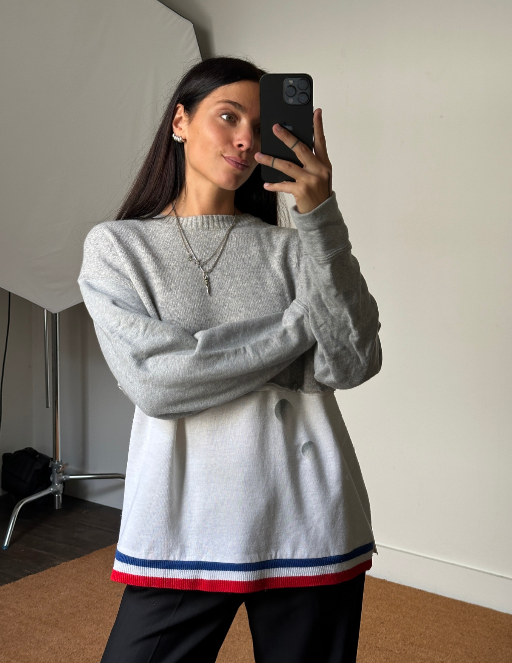 Façon Jacmin Silk Upcycled Sweater