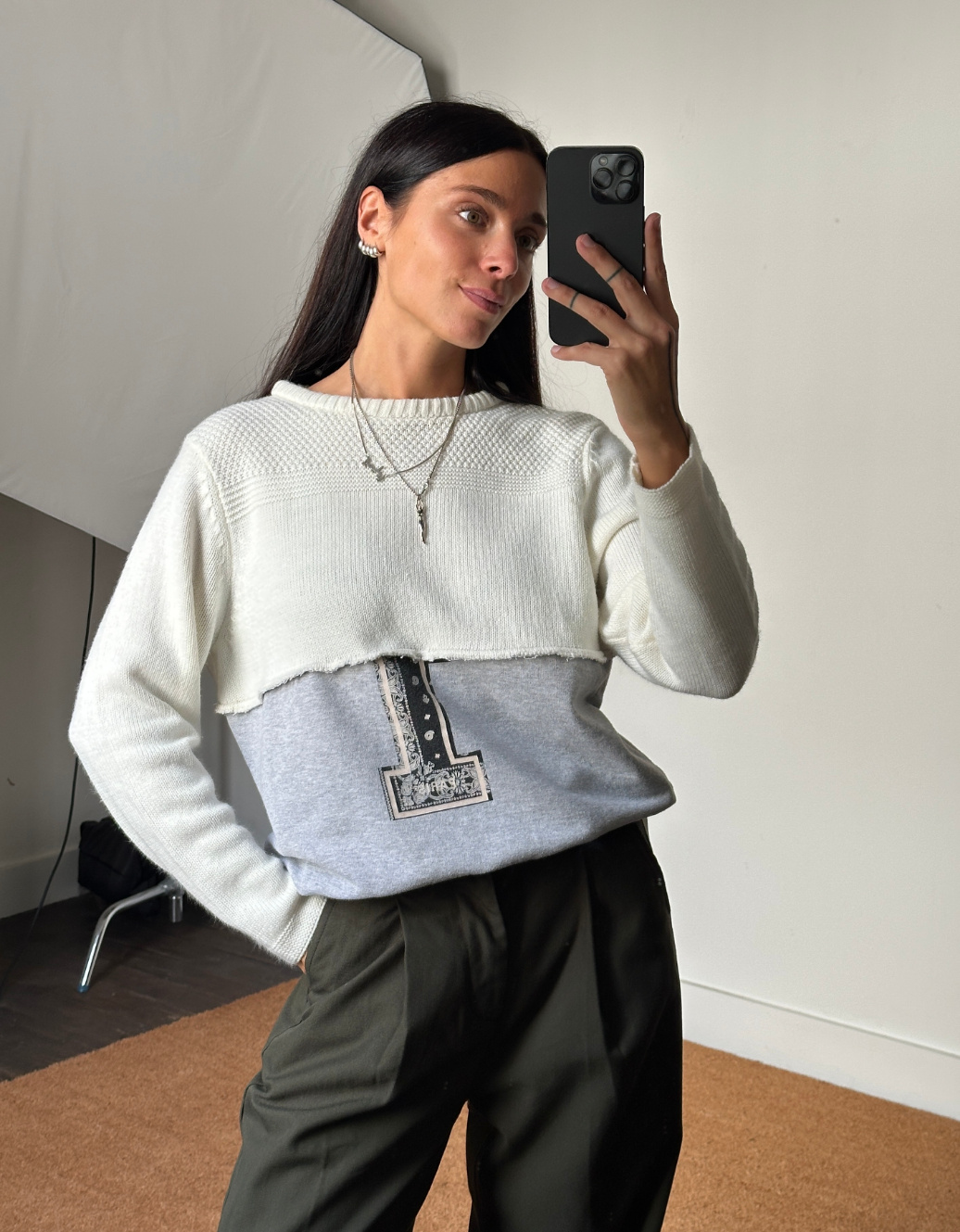 Façon Jacmin Silk Upcycled Sweater