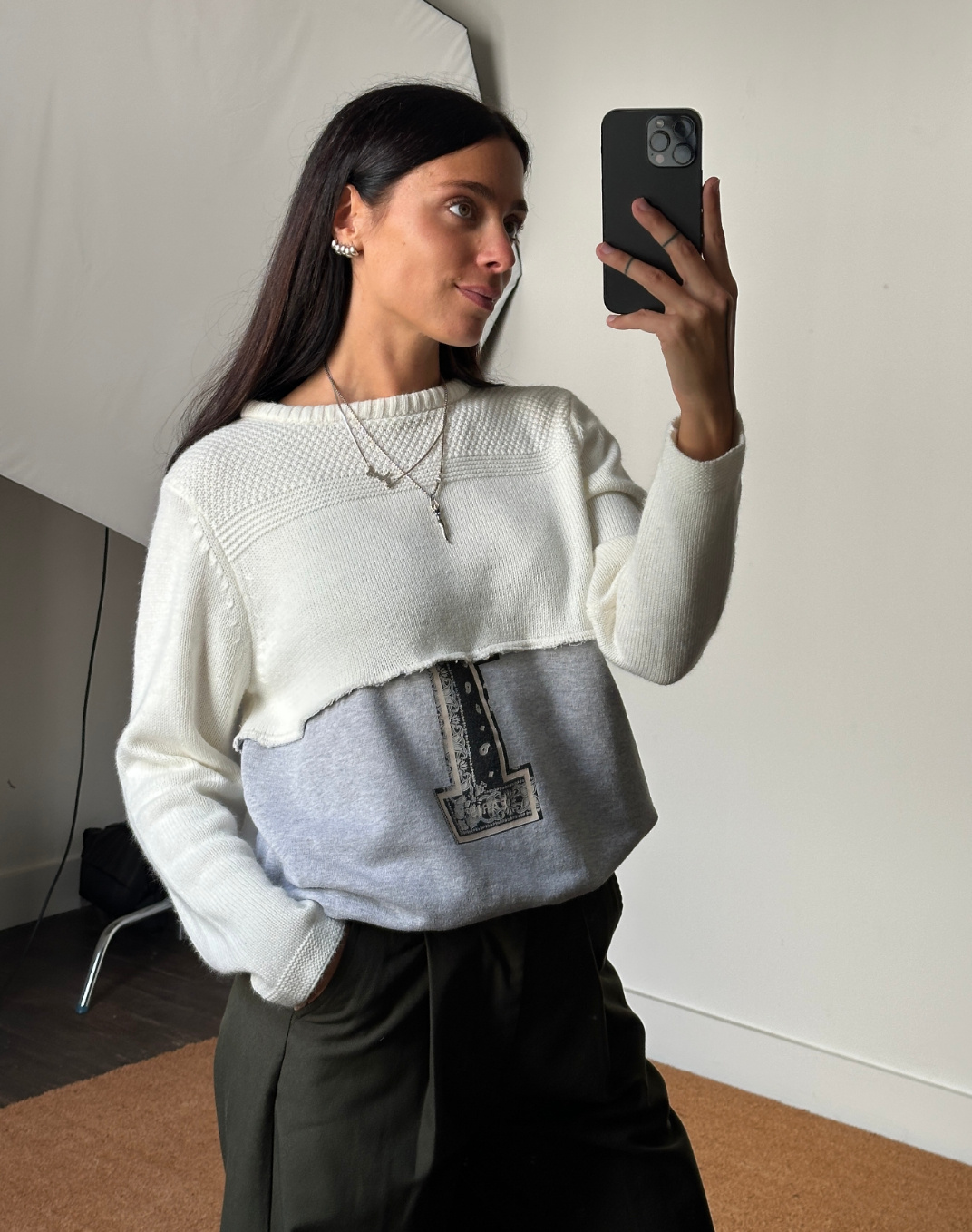 Façon Jacmin Silk Upcycled Sweater