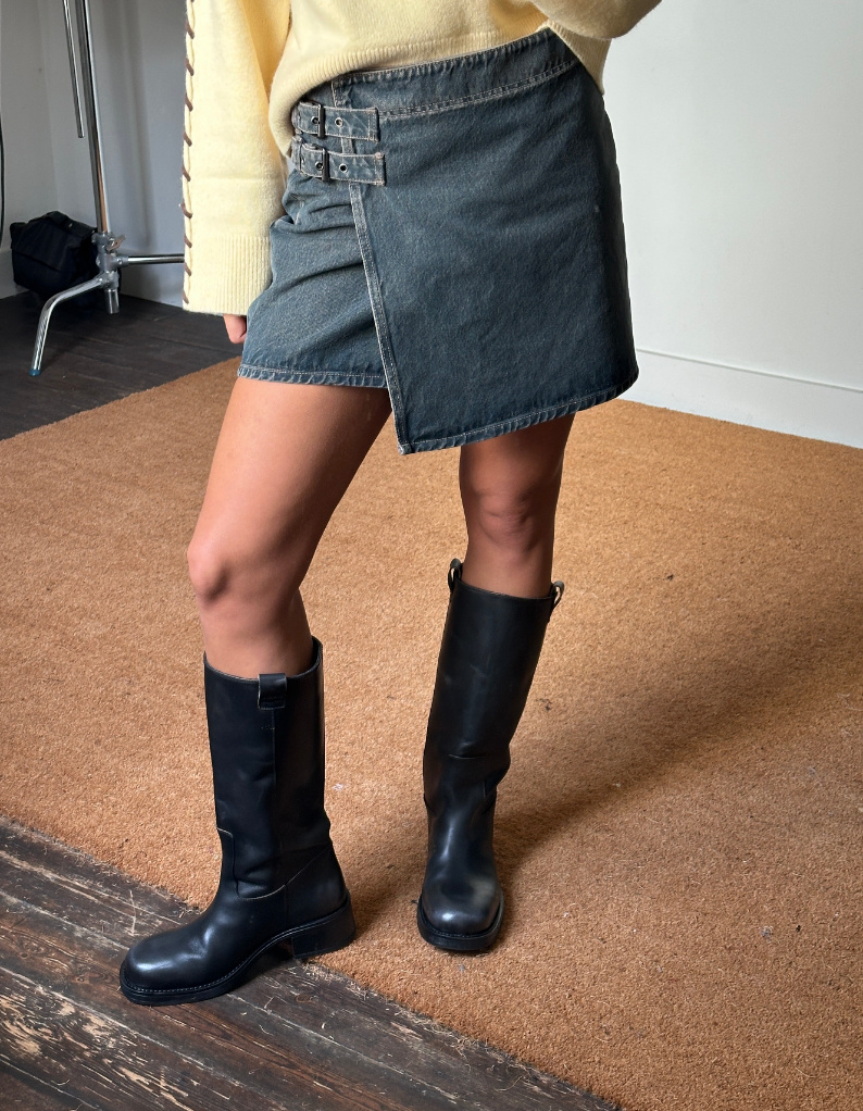 Samsoe Samsoe Women Sabethy Buckle Skirt