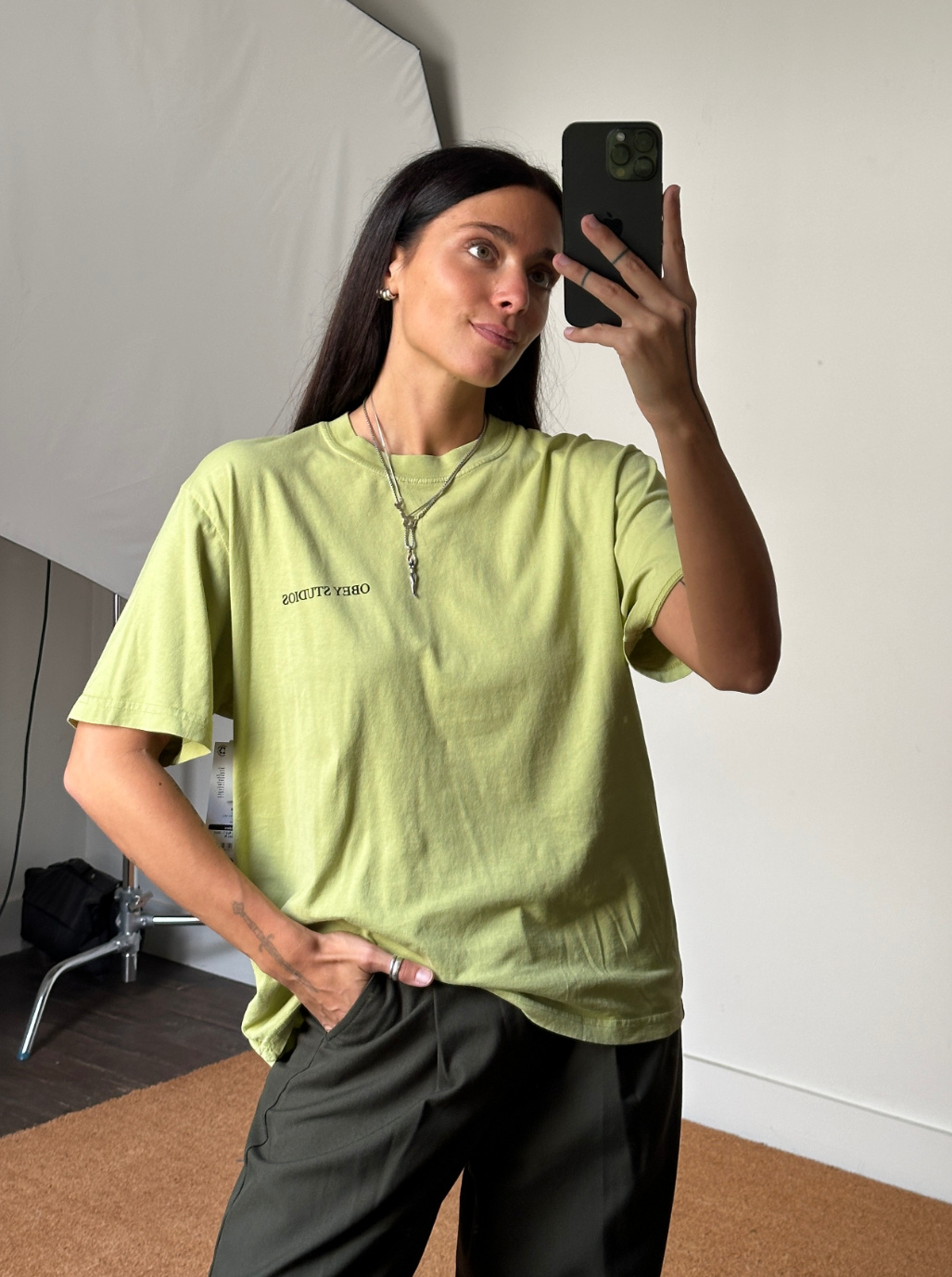 Obey Women Mix City Roll T-Shirt