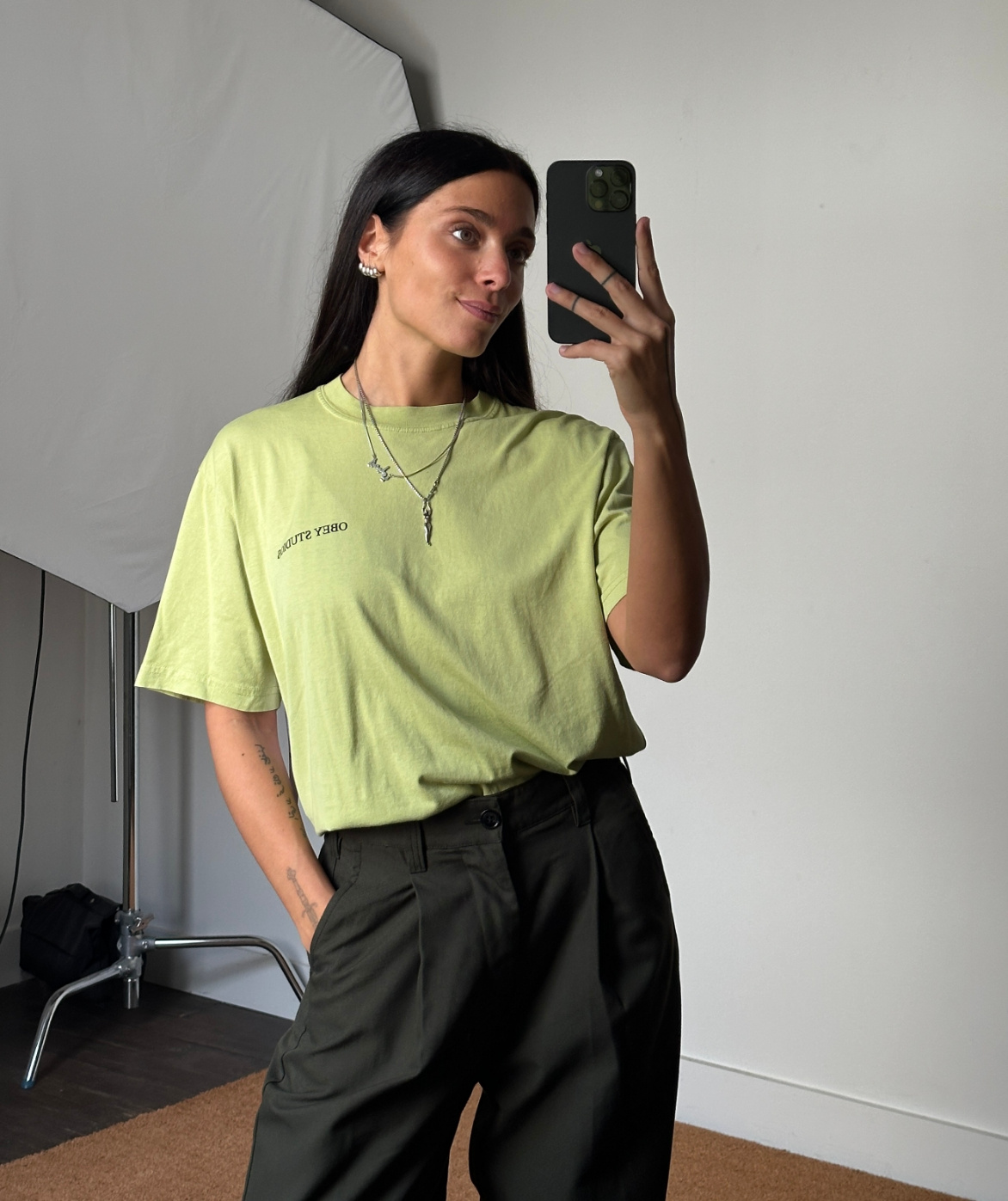 Obey Women Mix City Roll T-Shirt