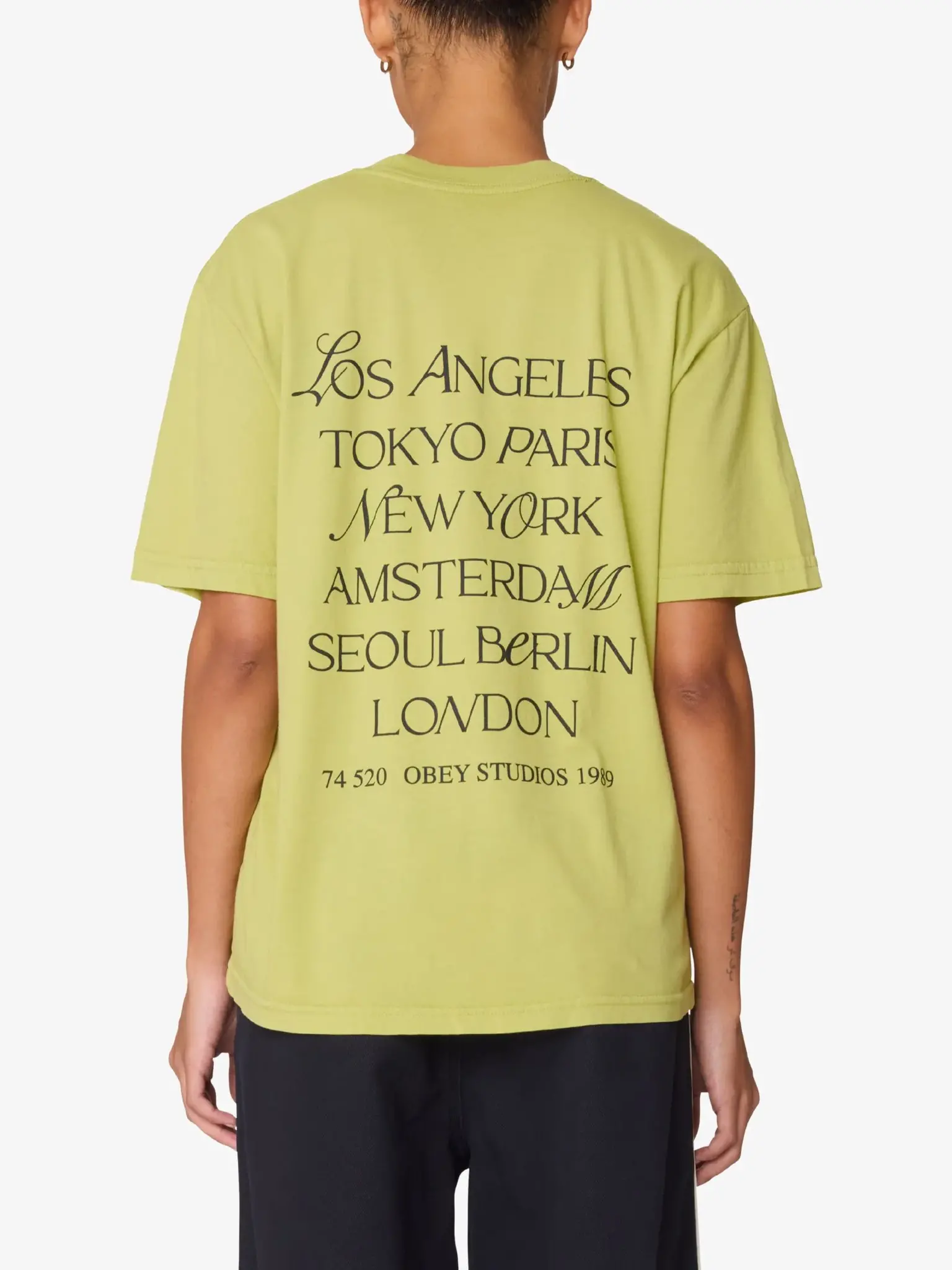 Obey Women Mix City Roll T-Shirt